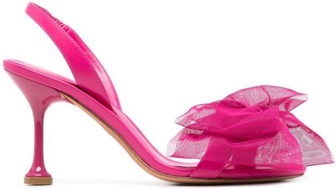 Alexandre Birman Muiltjes met strikdetail Roze