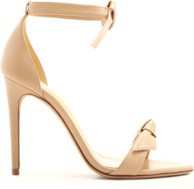 Alexandre Birman Clarita sandalen met geknoopt detail Beige