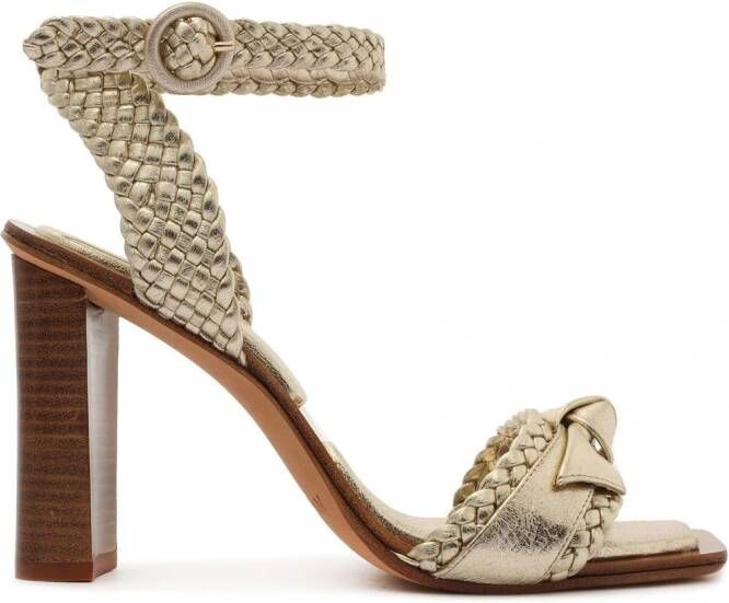 Alexandre Birman Clarita sandalen met hoge hak Goud