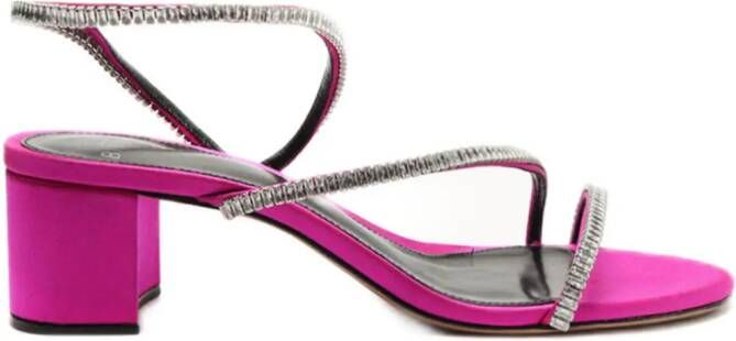 Alexandre Birman Polly Zircone sandalen Roze