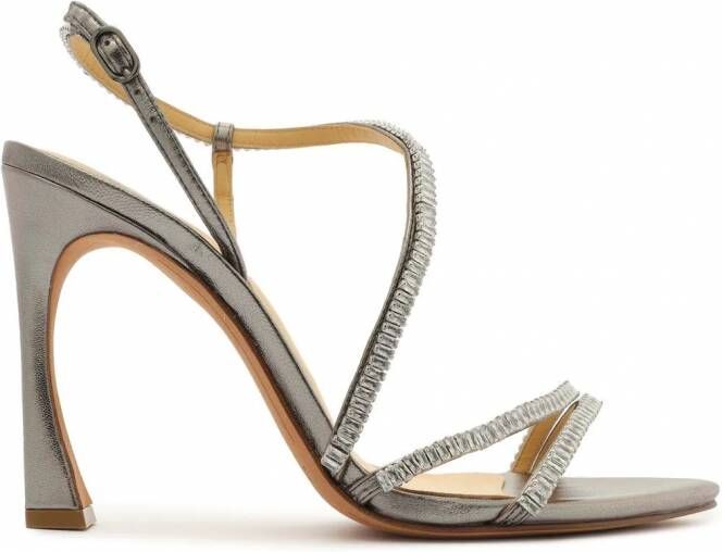 Alexandre Birman Sandalen met hoge hak Zilver