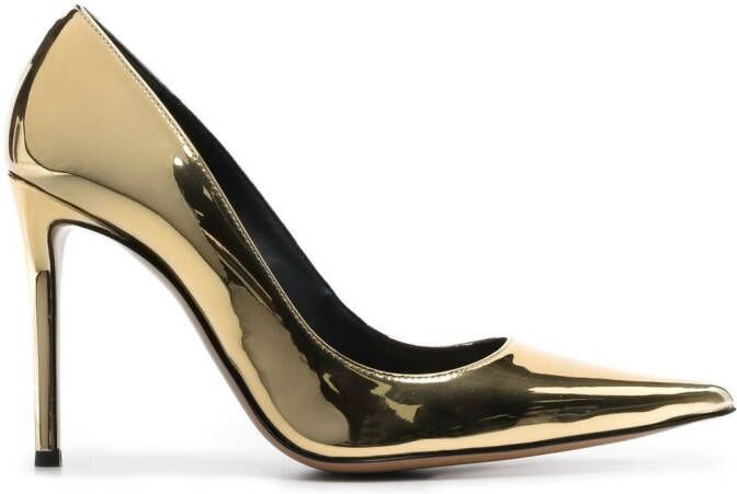 Alexandre Vauthier Alex lakleren pumps Goud