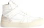 Ami Paris Witte Leren High-Top ADC Sneakers White Unisex - Thumbnail 2