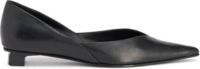 Ami Paris Zwarte puntige Ballerina Black Dames