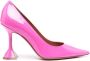 Amina Muaddi Ami lakleren pumps Roze - Thumbnail 1