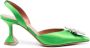 Amina Muaddi Begum slingback pumps Groen - Thumbnail 1