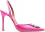 Amina Muaddi Camelia slingback pumps Roze - Thumbnail 1