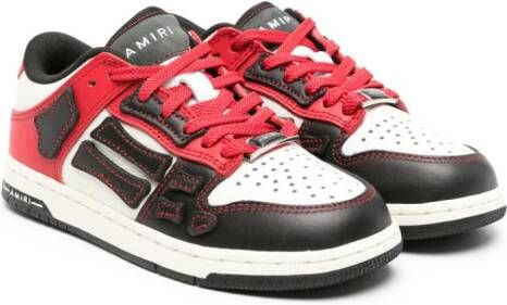 AMIRI KIDS Skel sneakers met veters Zwart