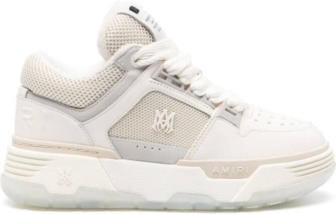 AMIRI MA-1 leren chunky sneakers Beige