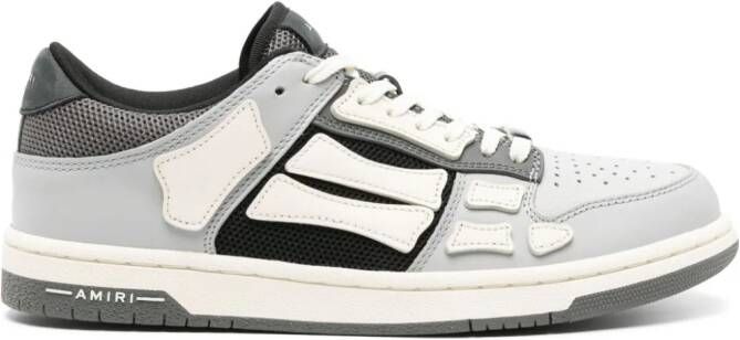 AMIRI Skel leren sneakers Grijs