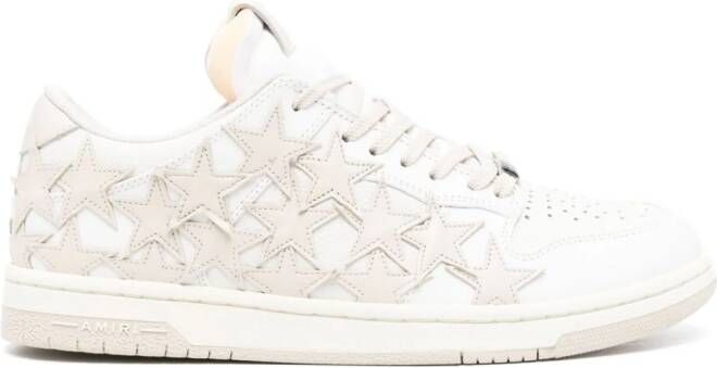 AMIRI Stars Court leren sneakers Wit