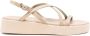 Ancient Greek Sandals Silia sandalen met plateauzool Beige - Thumbnail 1