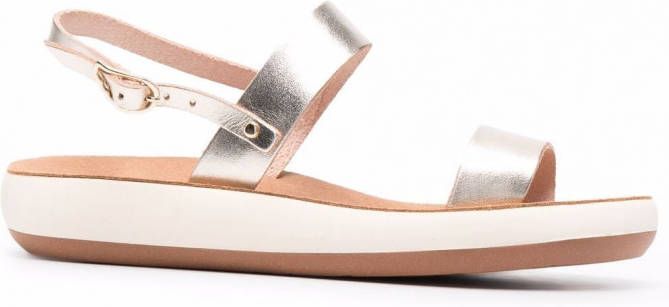 Ancient Greek Sandals Slingback sandalen Beige