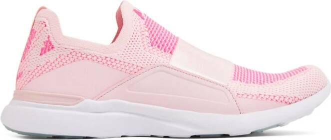 APL: ATHLETIC PROPULSION LABS TechLoom Bliss sneakers met mesh vlakken Roze