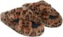 Apparis Biba slippers met luipaardprint Bruin - Thumbnail 1