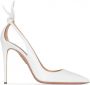 Aquazzura Bow Tie pumps Wit - Thumbnail 1