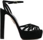 Aquazzura Flow Plateau sandalen met plateauzool Zwart - Thumbnail 1