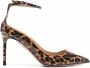 Aquazzura Pumps met luipaardprint Bruin - Thumbnail 1