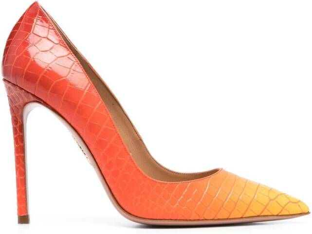 Aquazzura Purist pumps Oranje