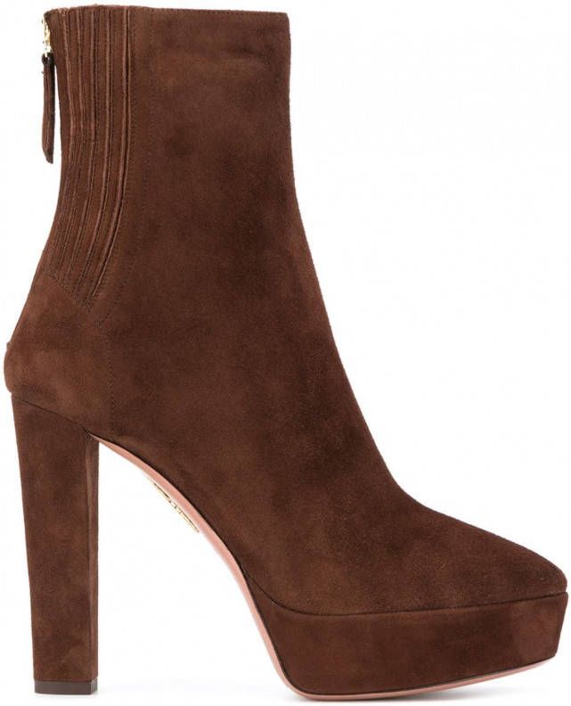 Aquazzura Saint Honoré laarzen Bruin