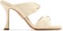 Aquazzura Sandalen met gedraaid bandje Beige - Thumbnail 1