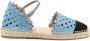 Aquazzura Sunburst gehaakte espadrilles Blauw - Thumbnail 1