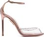 Aquazzura SW Bow sandalen verfraaid met kristallen Roze - Thumbnail 1