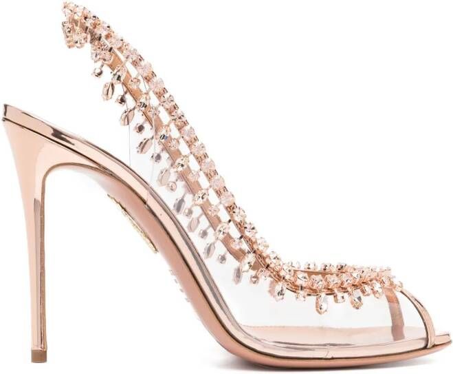 Aquazzura Temptation sandalen Beige