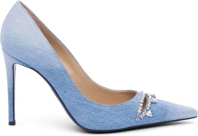 AREA Pumps met uitgesneden detail Blauw