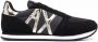 Armani Exchange Sneakers met logoprint Zwart - Thumbnail 1