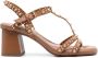 Ash Janice leren sandalen Beige - Thumbnail 1