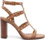 Ash Kabuki 100 leren sandalen Bruin - Thumbnail 1