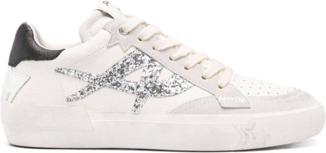 Ash Moonlight leren sneakers Beige