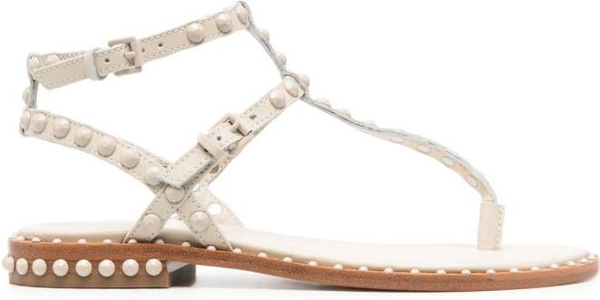 Ash Paros sandalen verfraaid met studs Beige