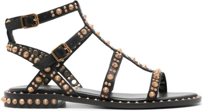 Ash Pepsy sandalen verfraaid met studs Zwart