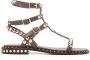 Ash Leren sandalen Bruin - Thumbnail 1