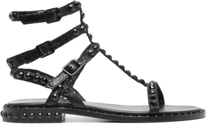 Ash Play sandalen verfraaid met studs Zwart