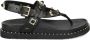 Ash Uteca sandalen verfraaid met studs Zwart - Thumbnail 1