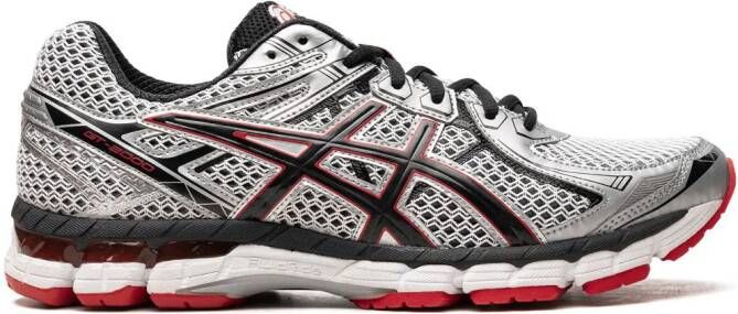 ASICS "Gel FLux 2 Carbon Red sneakers" Zilver