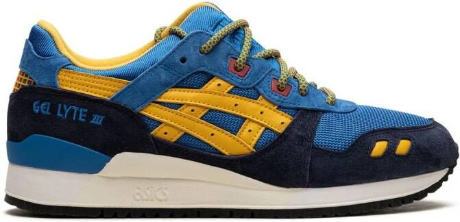 ASICS x-Men x Kith Gel-Lyte III '07 Remastered "Cyclops" sneakers Blauw