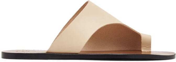 ATP Atelier Rosa single-toe strap flip-flops Beige