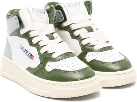 Autry Kids Sneakers met vlakken Groen