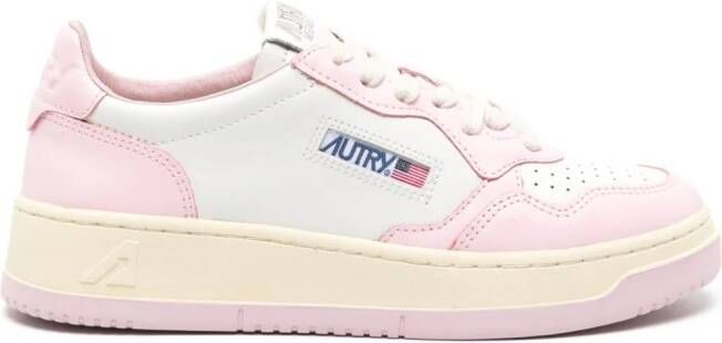 Autry Medalist leren sneakers Wit