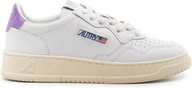 Autry Medalist leren sneakers Wit