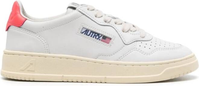 Autry Medalist leren sneakers Wit