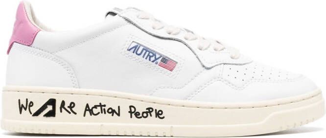 Autry Medalist low-top sneakers Wit