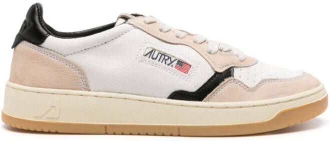 Autry Medalist sneakers met vlakken Wit