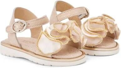 BabyWalker Sandalen met gespsluiting Beige