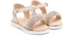 BabyWalker Sandalen verfraaid met kristallen Beige - Thumbnail 1