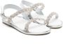 BabyWalker Sandalen verfraaid met stras Wit - Thumbnail 1